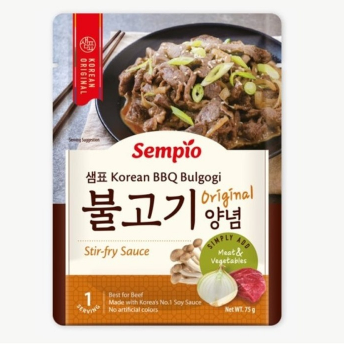 

SEMPIO Korean BBQ Bulgogi Sauce Original 75gr