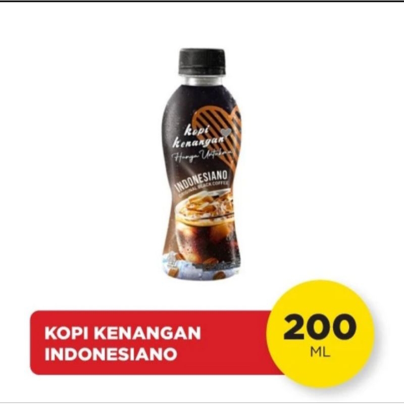 

Kopi Kenangan Hanya Untukmu Kemasan Botol Rasa Indonesiano Original Black Coffee 200ml