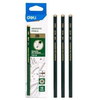 

Pensil 2B DELI C-88 (12Pcs)