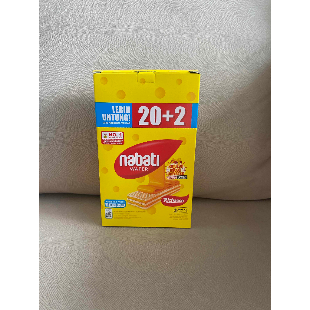 

NABATI WAFER 1 KOTAK ISI 20