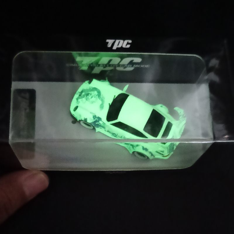 TPC Porsche RWB 964 Glow In The Dark Segel
