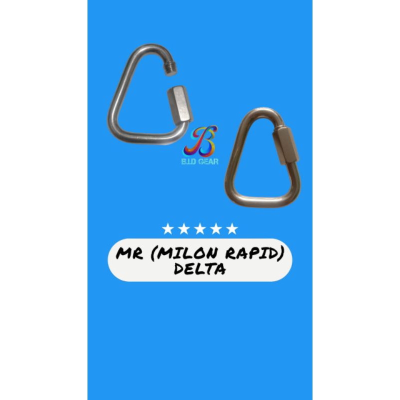 Mailon Rapid triangle Delta - Quick link fore semi permanen connections