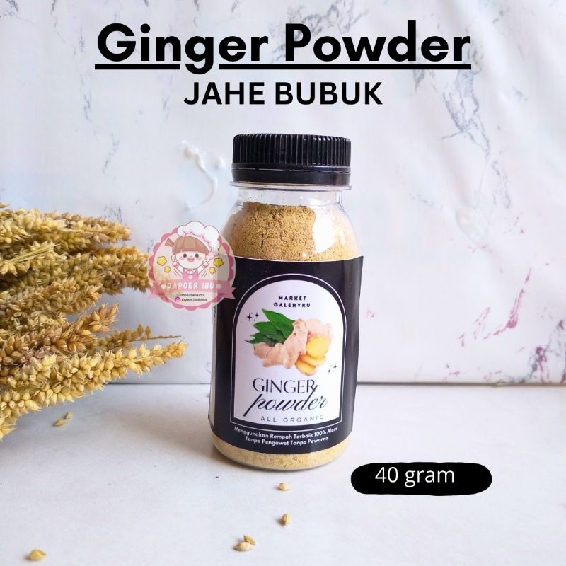 

Jahe Bubuk - Bumbu Dapur Rempah Asli Murni Original Organik Lengkap Mpasi Tanpa Campuran Halal