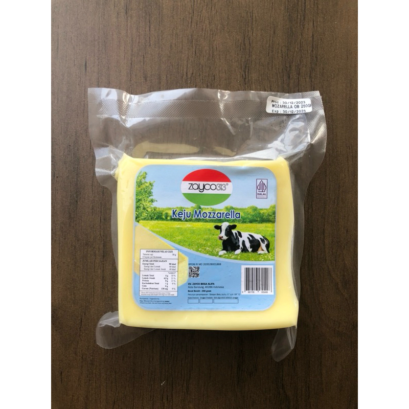 

✅ ZAYCO KEJU MOZZARELLA 250 gr