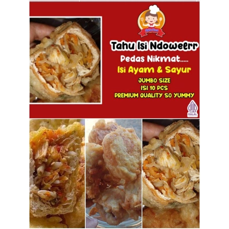 

Tahu Isi Ndower isi 10pc