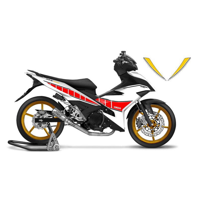 striping mx king transparan 60th yamaha bebas ganti warna