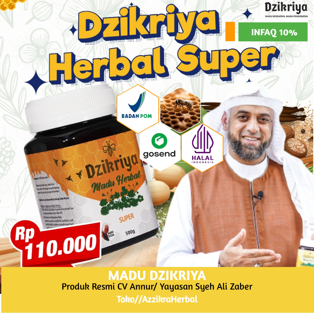 

AGEN RESMI MADU DZIKRIYA ZIKRIYA AZIKRIYA Hutan Herbal Sarang Hitam Pahit Super Asli 100% Super