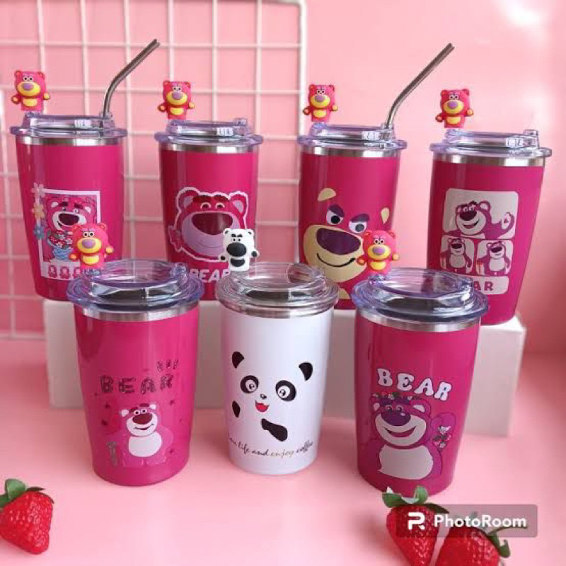 TUMBLR LOTSO VIRAL / GELAS TERMOS LOTSO / TUMBLR MOTIF LOTSO / BOTOL LOTSO TAHAN PANAS DAN DINGIN