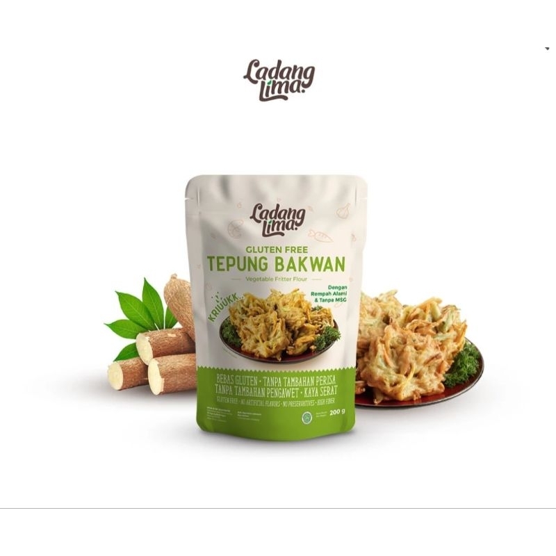 

Ladang Lima | TEPUNG BAKWAN GLUTEN FREE