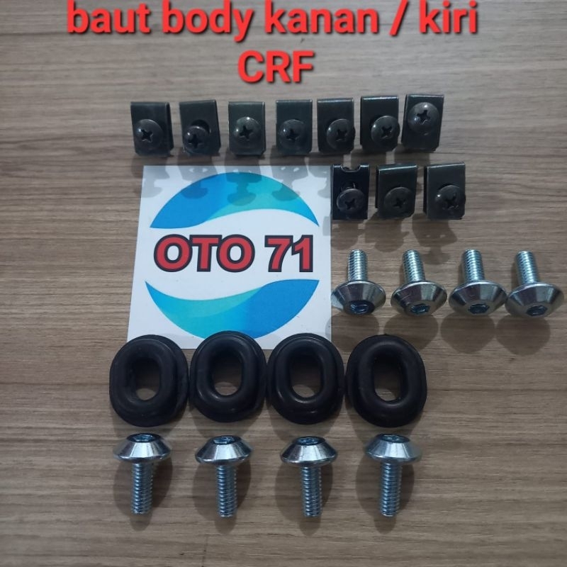 baut body kanan / kiri motor  crf
