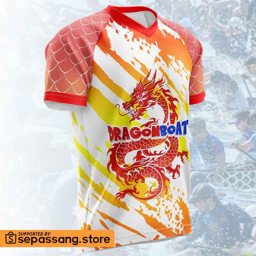 Jersey Dayung Dragon Boat // Baju Dayung Dragonboat