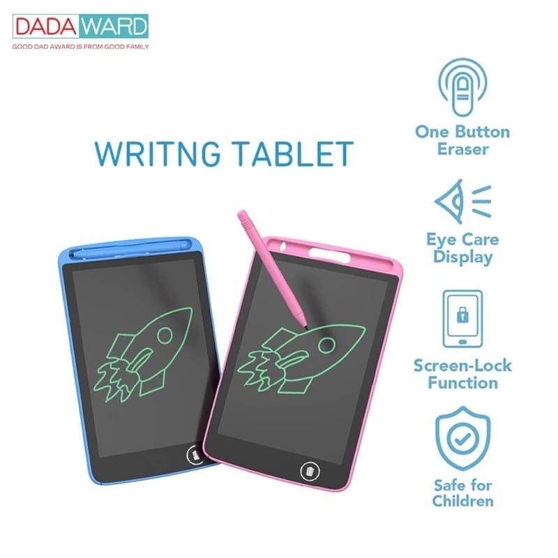 LCD writting tablet / tablet gambar / lcd gambar / mainan anak / tablet anak / tab anak