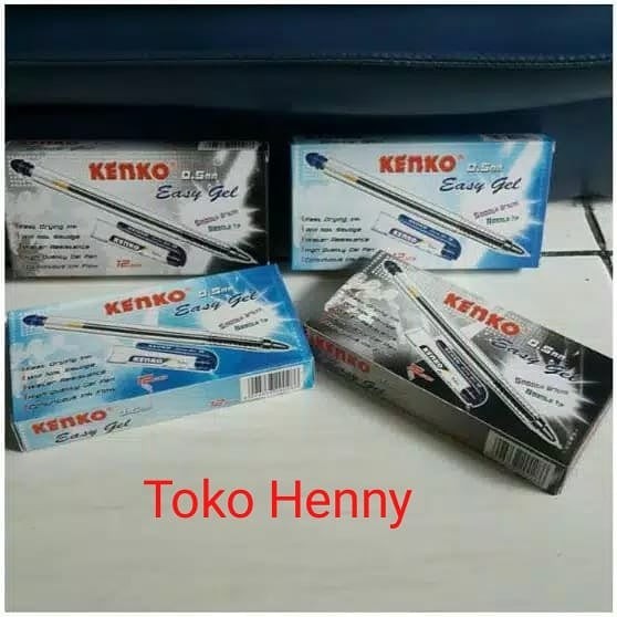 

PEN KENKO EASY GEL O,5 HITAM