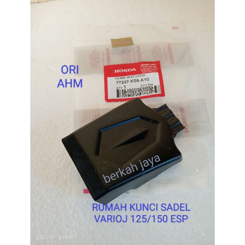 77237-K59-A10 RUMAH KUNCI SADEL VARIO 125/150 ESP