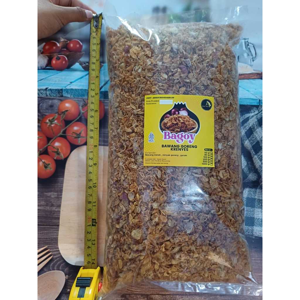 

BAWANG GORENG ASLI premium kriuk / Premium Fried Shallots Kriuk GRADE A PREMIUM
