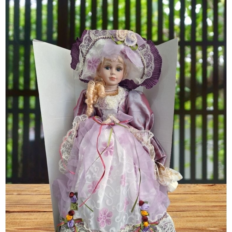 Boneka Keramik/ Porcelain Doll ( 62Cm) PREMIUM / Boneka Keramik ukuran Besar 62 cm