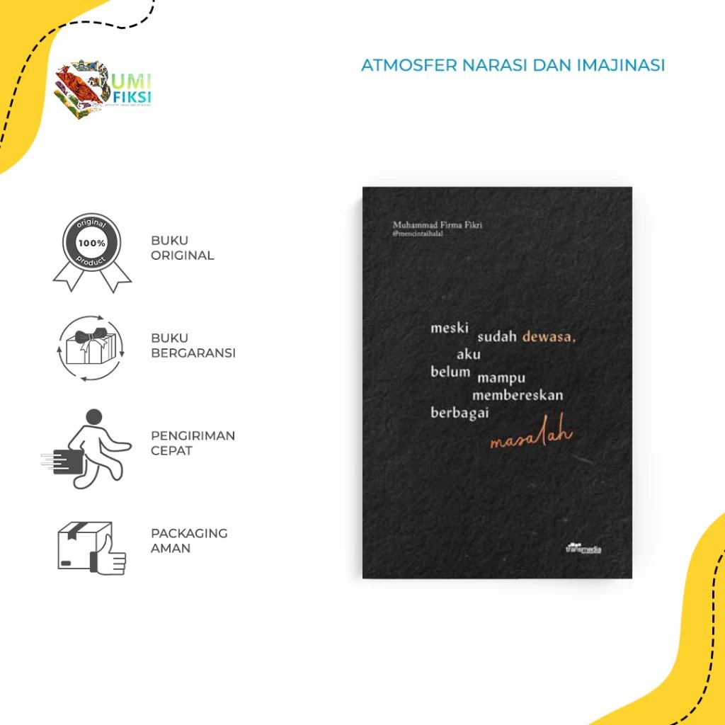 Buku Self Improvement - MESKI SUDAH DEWASA, AKU BELUM MAMPU MEMBERESKAN BERBAGAI MASALAH - Muhammad 