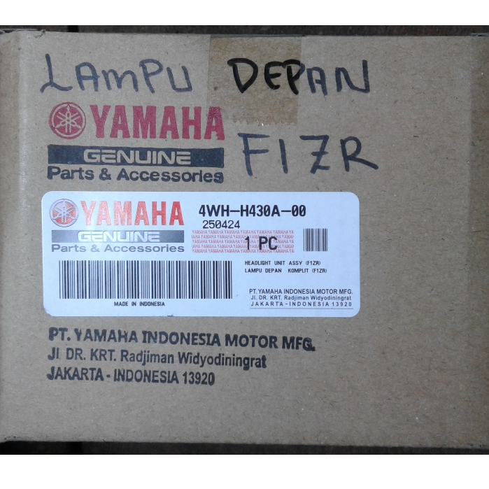 4WHH430A00 LAMPU DEPAN FIZR ORIGINAL 100% YAMAHA