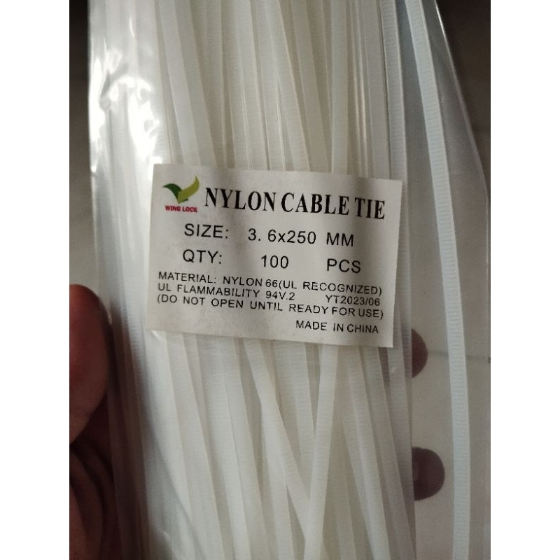 Kabel Tie, Cable Tie, Nylon Cable Tie 25cm