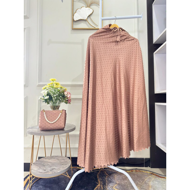 Mukena Silk Uragiri Lasercut