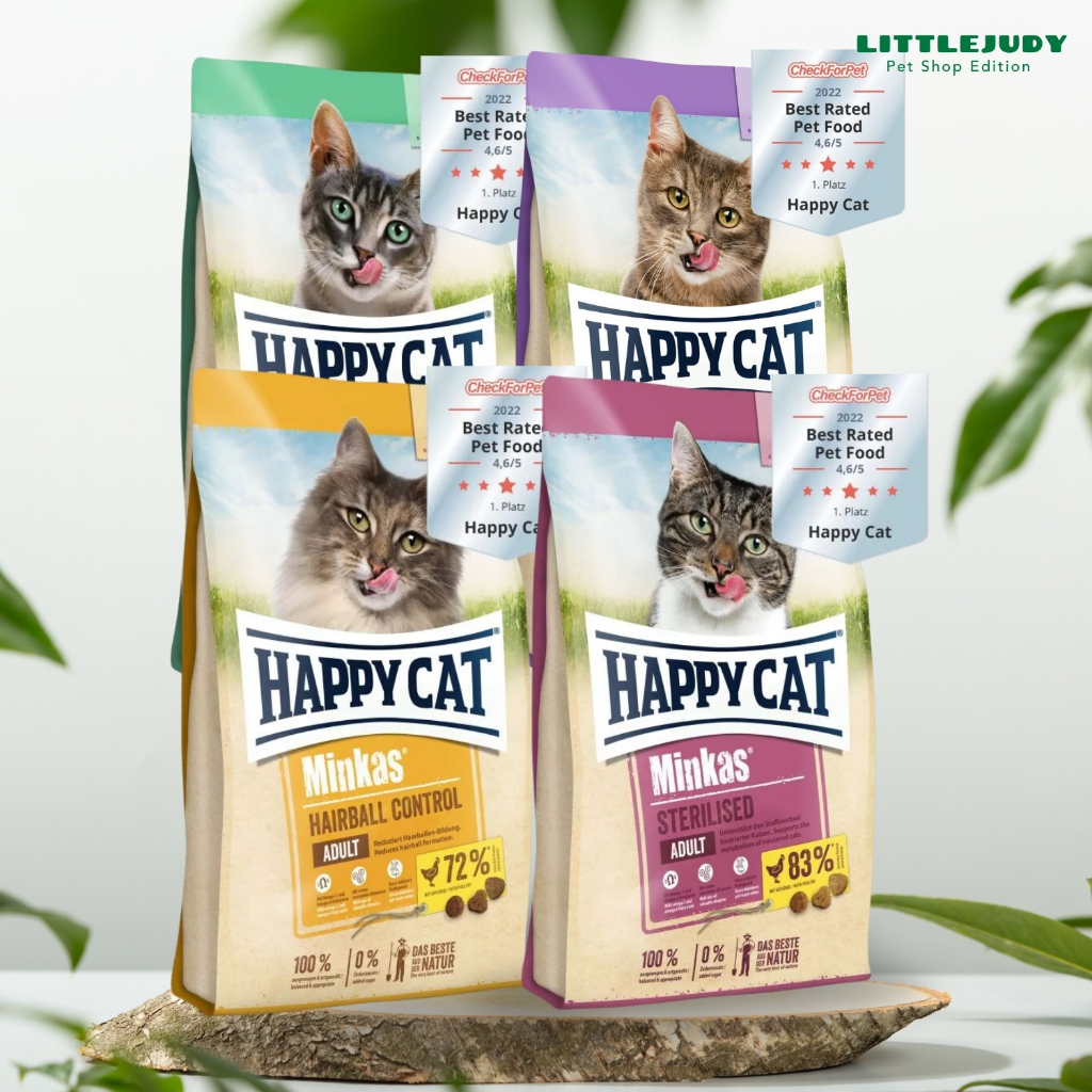 Happy Cat Minkas Urinary Care | Happy Cat Hairball Control | Happy Cat Perfect Mix | Happy Cat Steri