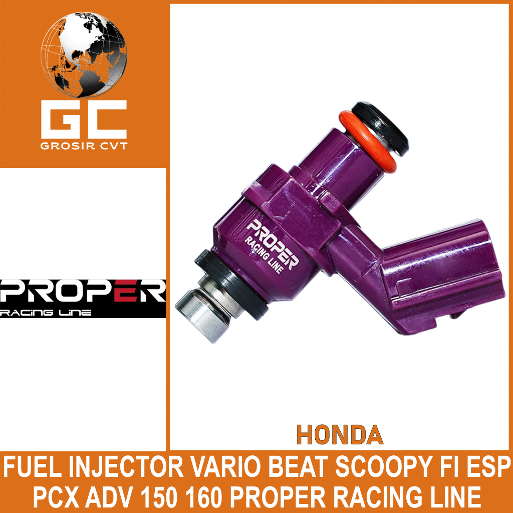 Injektor Injector Honda Beat Scoopy Genio Deluxe eSP Street Fi 110 KZL K44 K0J K16 PROPER Racing Lin