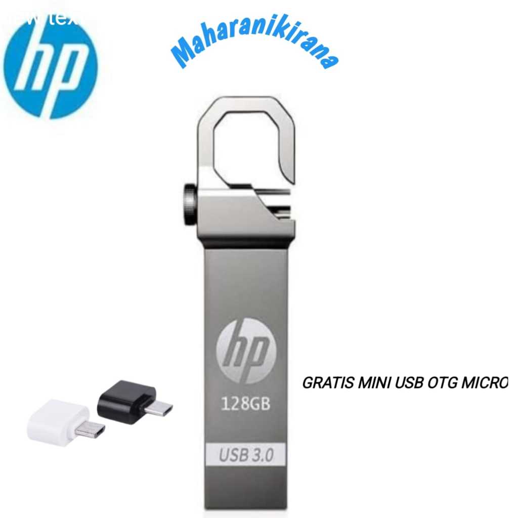 Flashdisk HP Free mini USB OTG 128GB/64GB/32GB/16GB/8GB/4GB