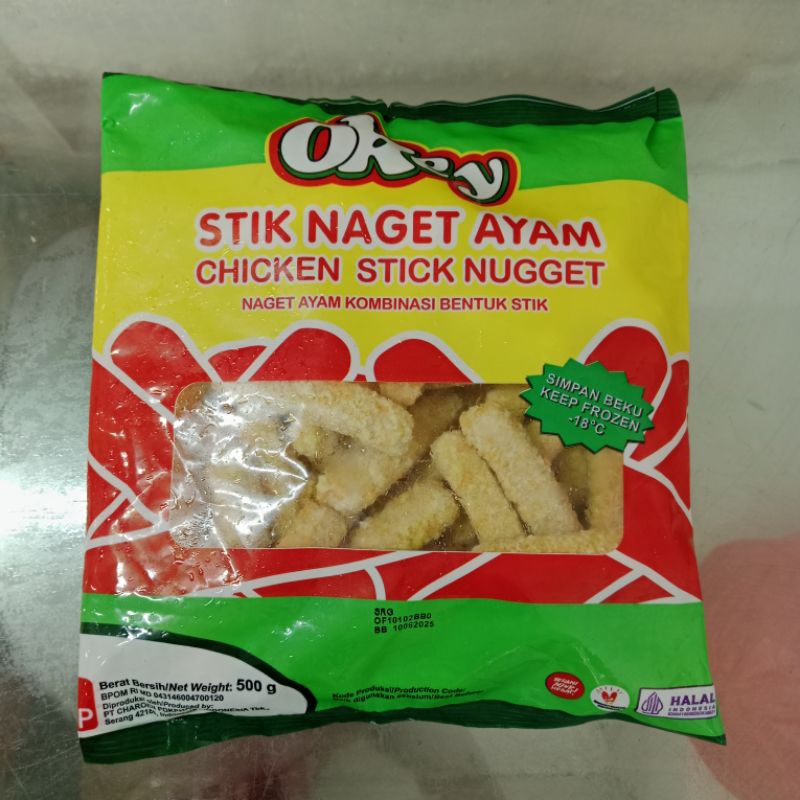 

OKEY NUGET AYAM STIK 500G