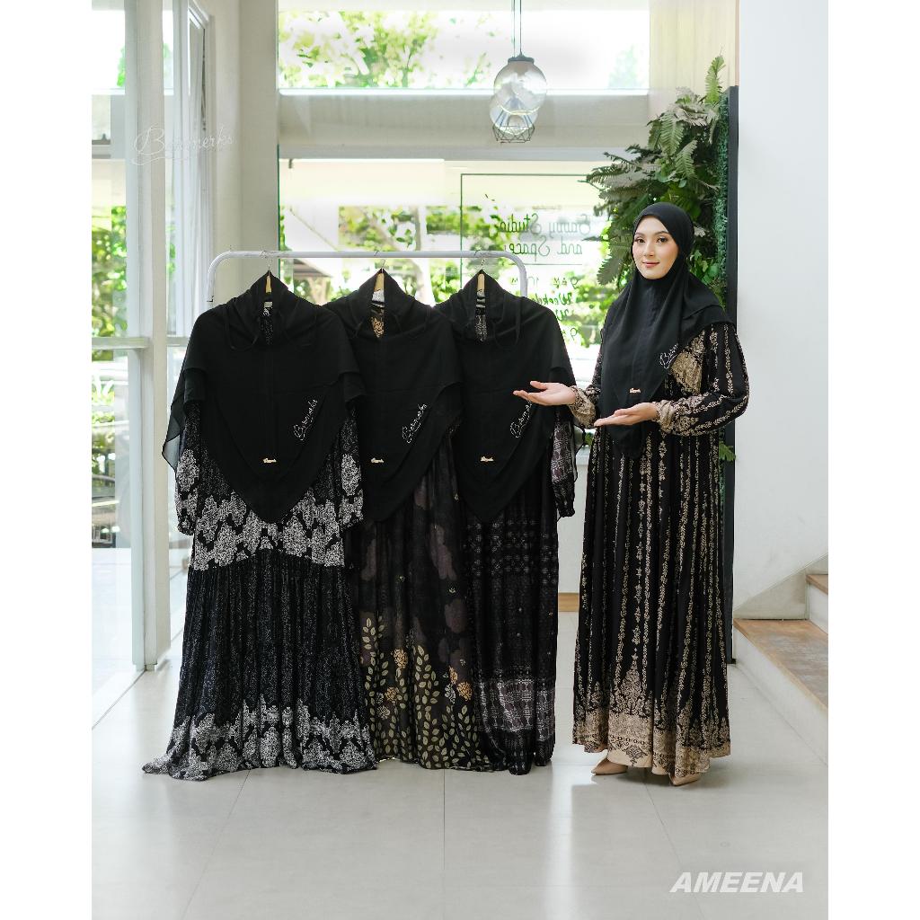 Ameena Dress Ori By Bermerks Syari