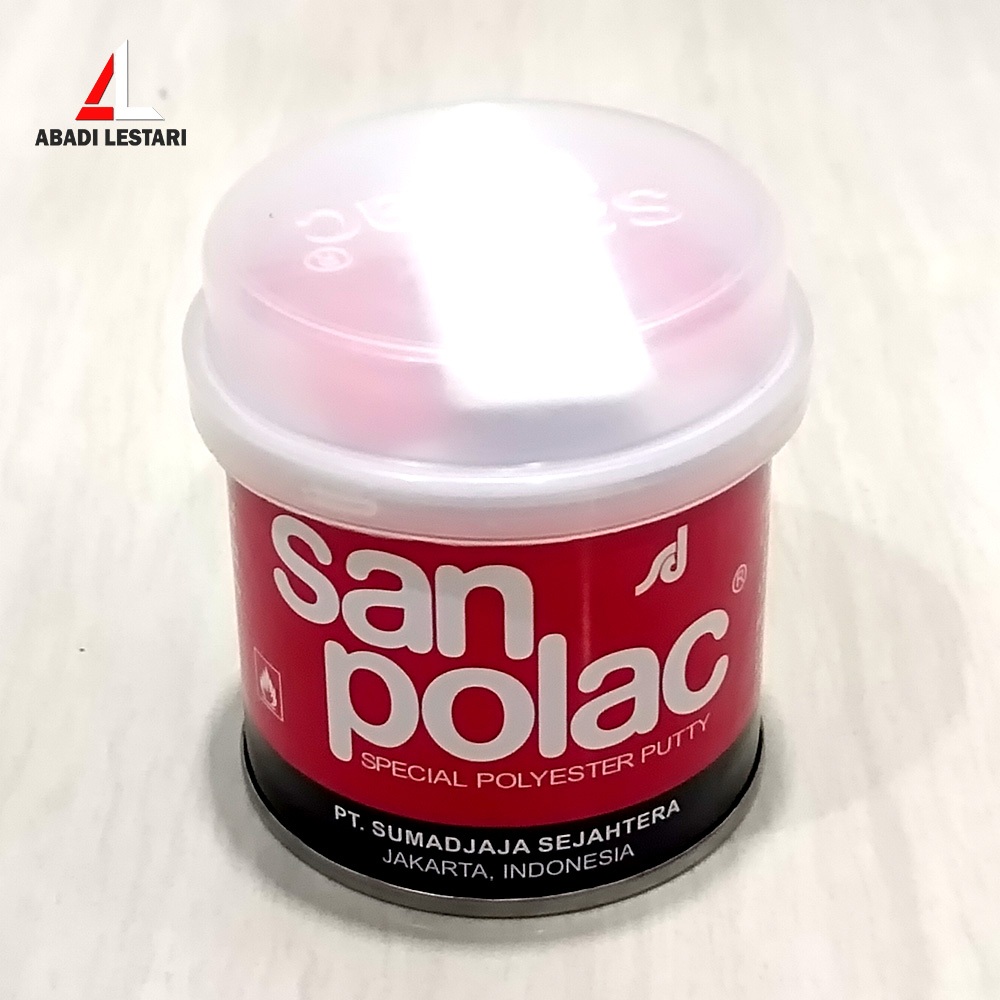 DEMPUL SANPOLAC / DEMPUL PLASTIK SANPOLAC / DEMPUL BESI SANPOLAC 250 GRAM