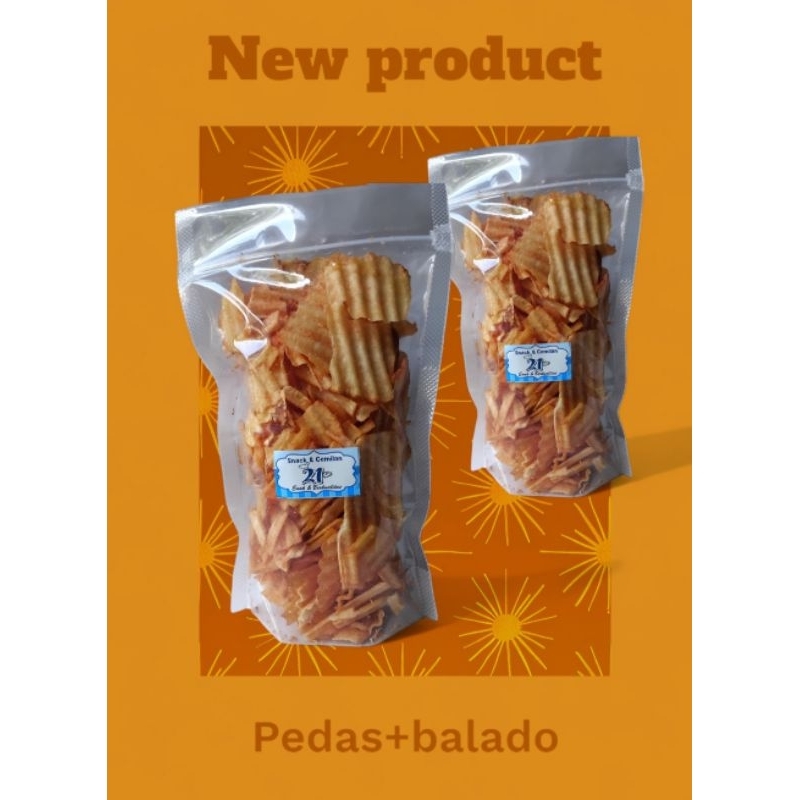 

KERIPIK KETELA POHON / KERIPIK TERMUMRAH / PEDAS RENYAH / KRIUK NAGIH / CEMILAN VIRAL /PUSAT SNACK CEMILAN MURAH / KERIPIK PEDAS NAGIH / KERIPIK PEDAS DOWER / KERIPIK EMPUK RENYAH