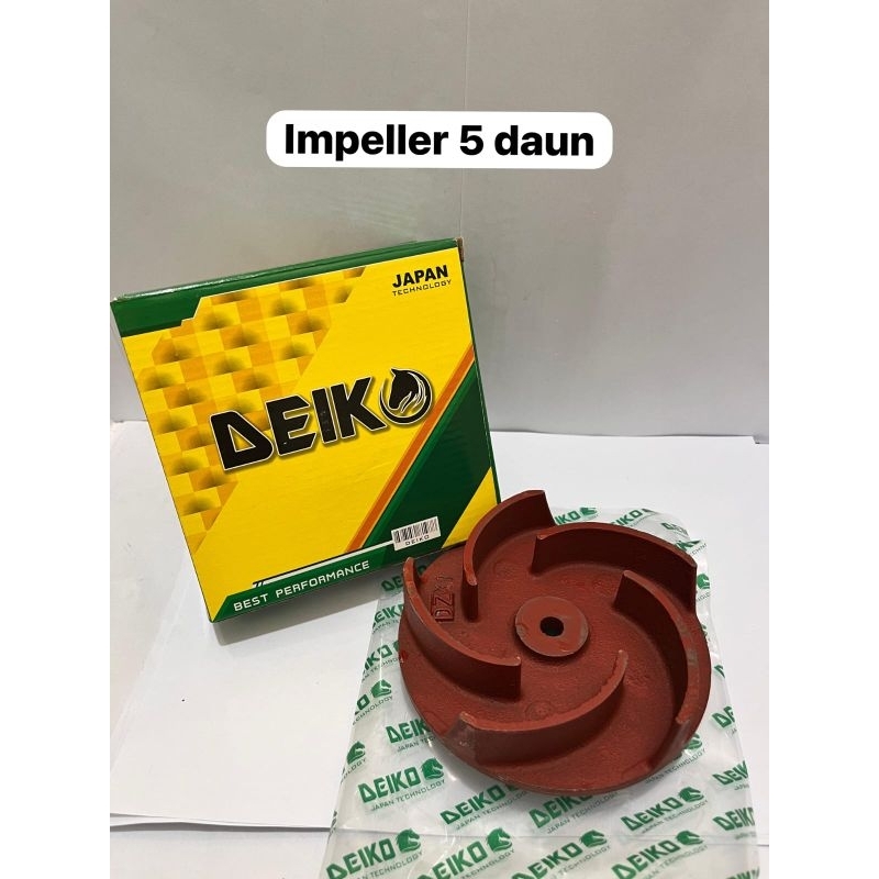 IMPELLER KIPAS POMPA ALKON 5 DAUN