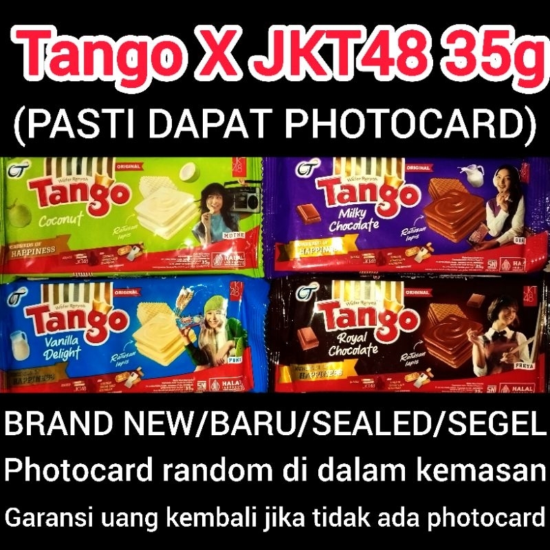 

TANGO JKT48 35G PHOTOCARD PHOTO CARD PC FOTO KARTU MEMBER JKT 48 WAFER GRUP GROUP ADEL FENI FREYA MARSHA GITA MUTHE GRACIA