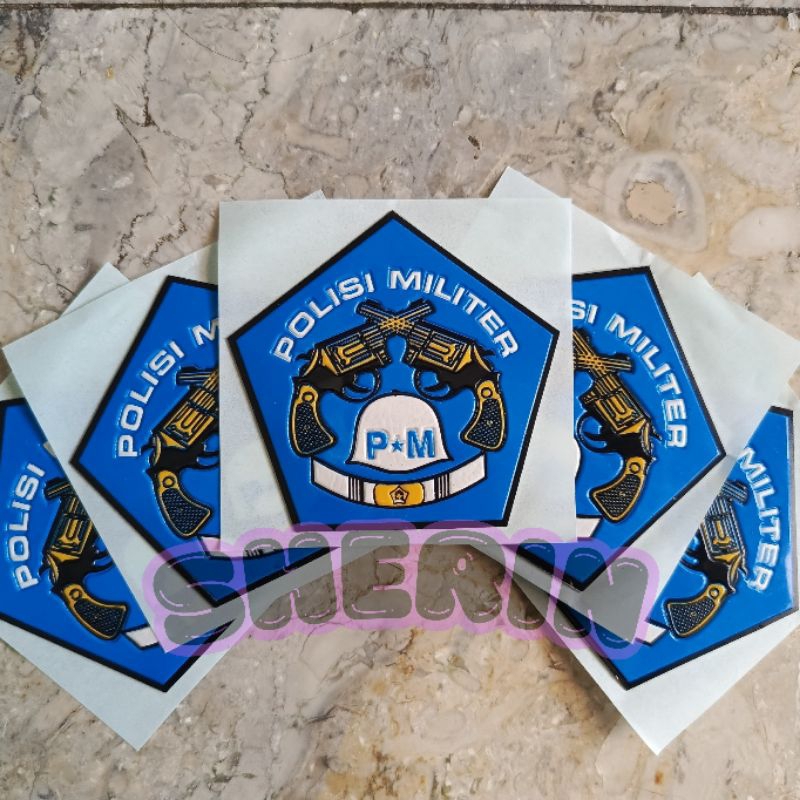 

Stiker embos Polisi Militer