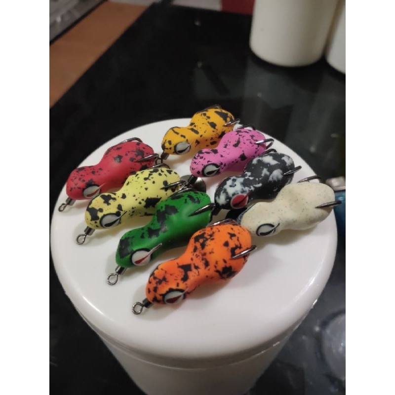 Soft Frog / Umpan Ikan Gabus / Umpan Casting 3,5cm