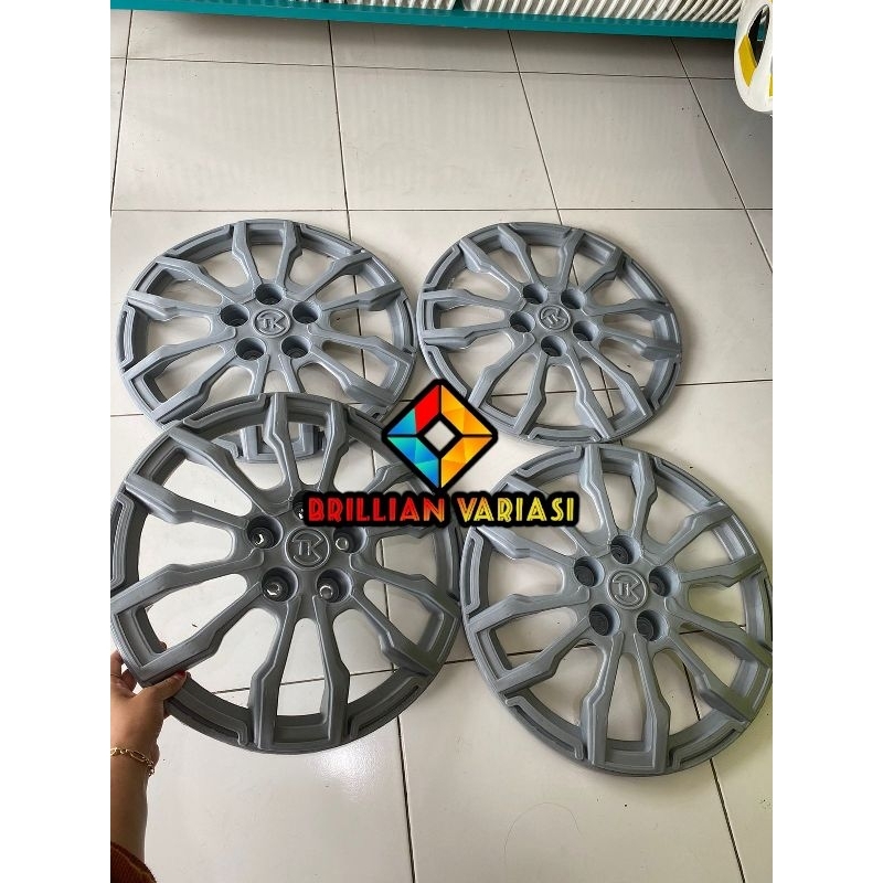 (HARGA 4BIJI) WHEELDOP TK NEW RING 17 BAHAN PLASTIK L300,GRANDMAX DAN LAINNYA