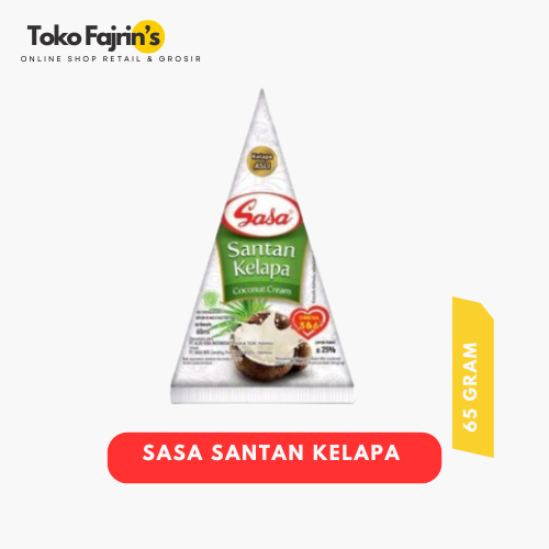 

Sasa Santan kelapa ukuran 65ml