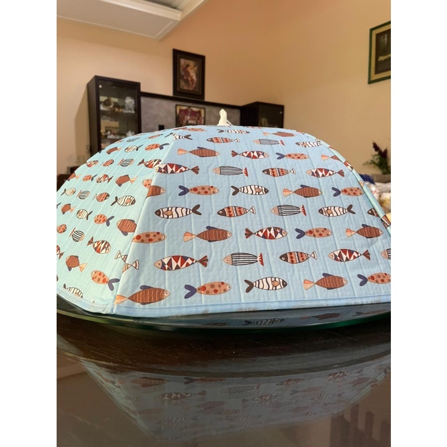 70 cm Tudung Saji Lipat Persegi Penahan Panas LARGE