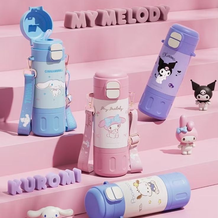 Botol Minum Sanrio 500 ML / Botol Minum Cinnamoroll / Botol Melody / Botol Minum Kuromi