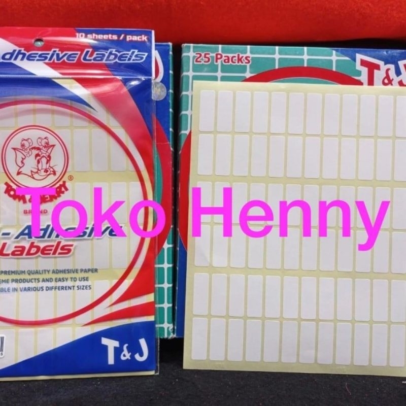 

LABEL TOM & JERRY 123.....1 pak isi 10 Lembar
