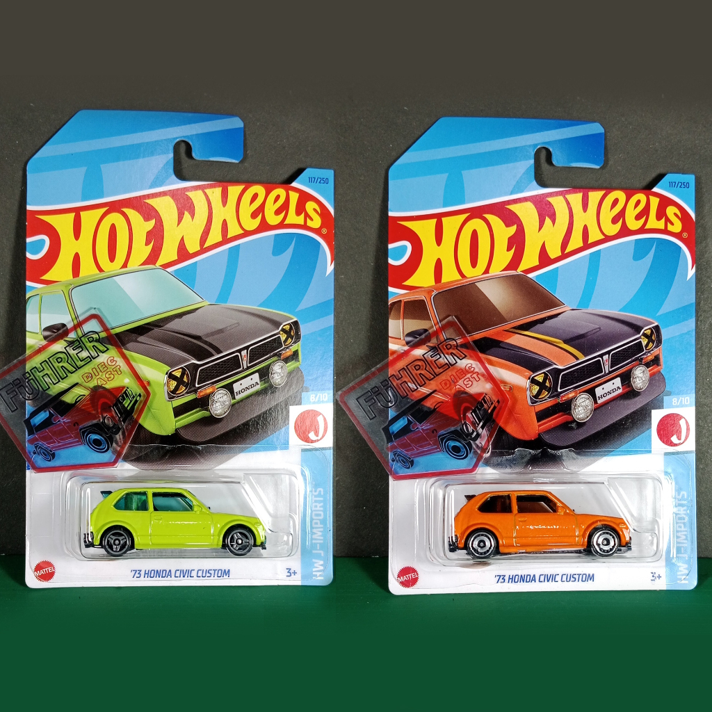 Hot Wheels 73 Honda Civic Custom