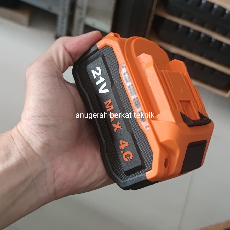 Baterai 21 V 4.0 Ah cordless universal cordless bor gerinda Jumbo