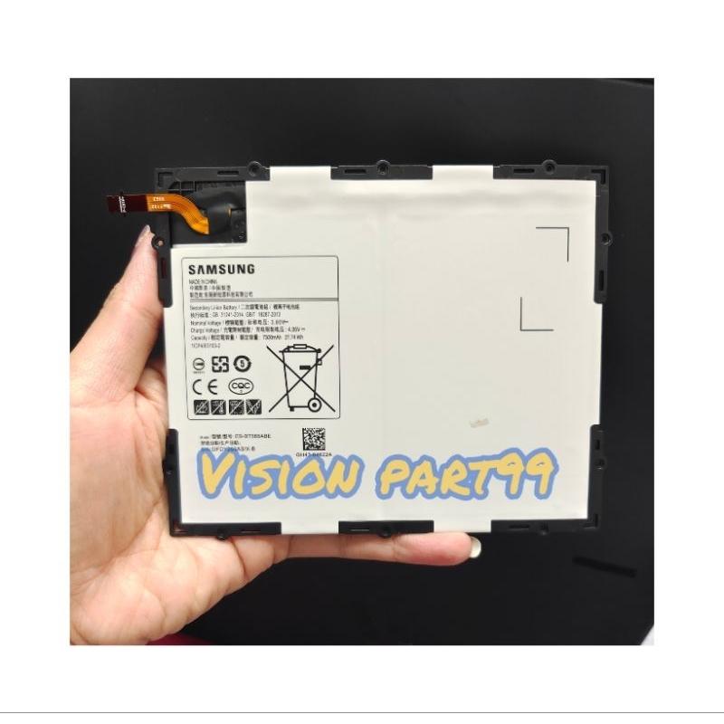BATERAI BATERE BATTERY SAMSUNG GALAXY TAB A 10.1 2016 P580 P585 P585Y EB-BT585ABE ORIGINAL