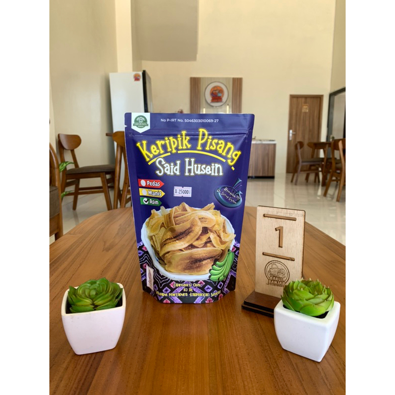 

Keripik Pisang Said Husein Rasa Asin