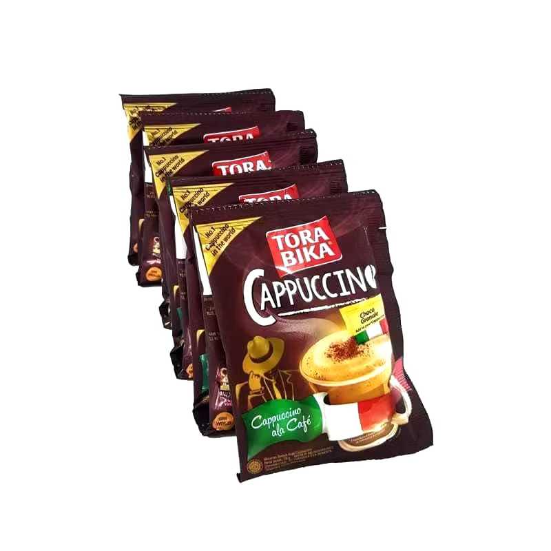 

Tora Bika Cappucino Choco Granule 25gr 10Sachet