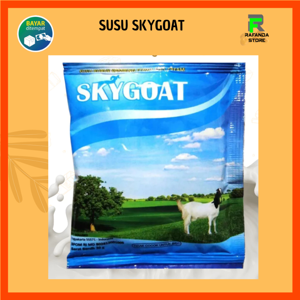 

(1SASET) Susu Kambing Etawa Skygoat Susu Bubuk Sachet