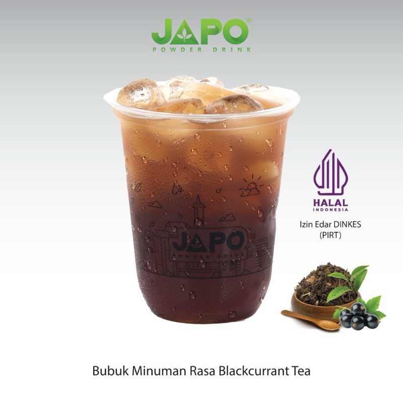 

Bubuk Premium JAPO - Blackcurrant Tea