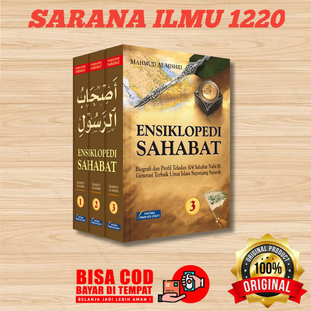 Buku Ensiklopedi SAHABAT Lengkap 3 Jilid  | Shahabat Nabi