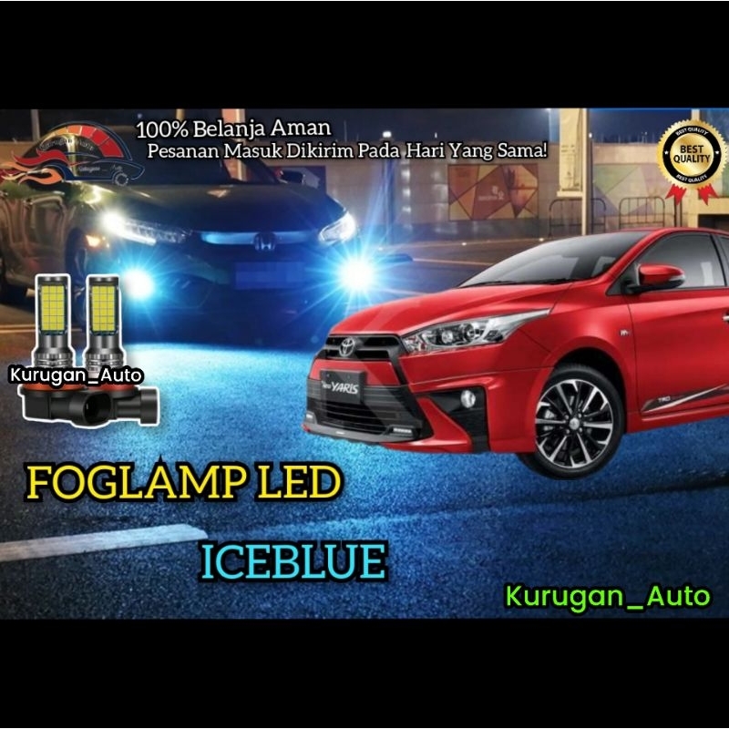 Foglamp Led YARIS Iceblue Variasi Mobil