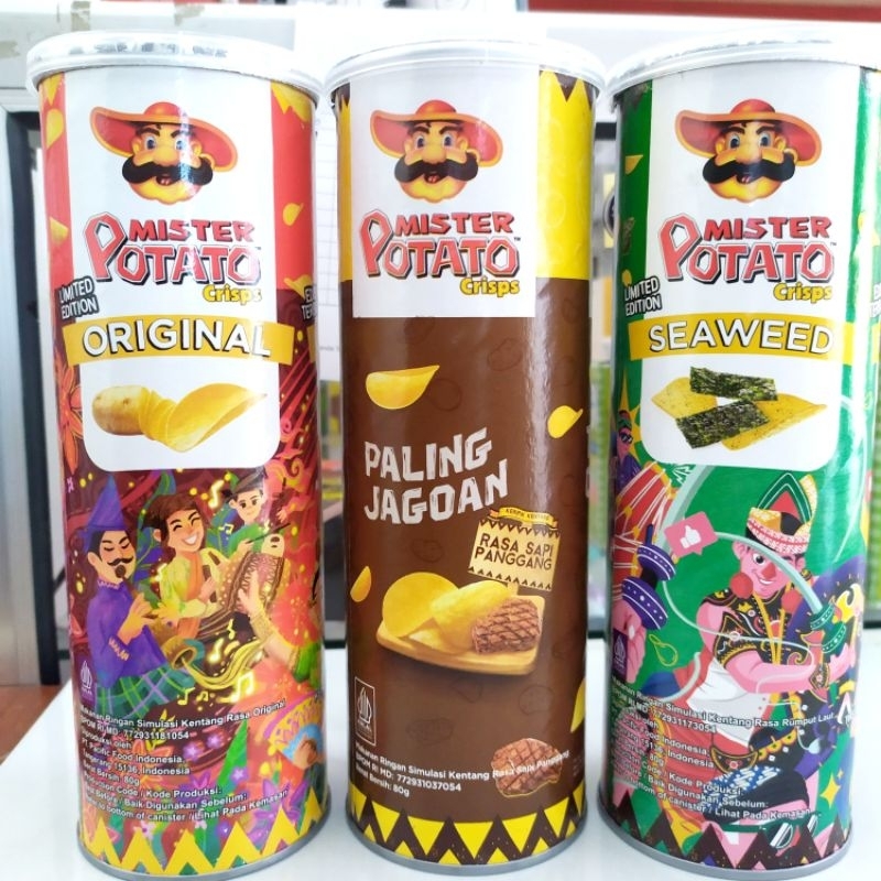 

Mister Potato Original Sapi Panggang Kentang Seaweed
